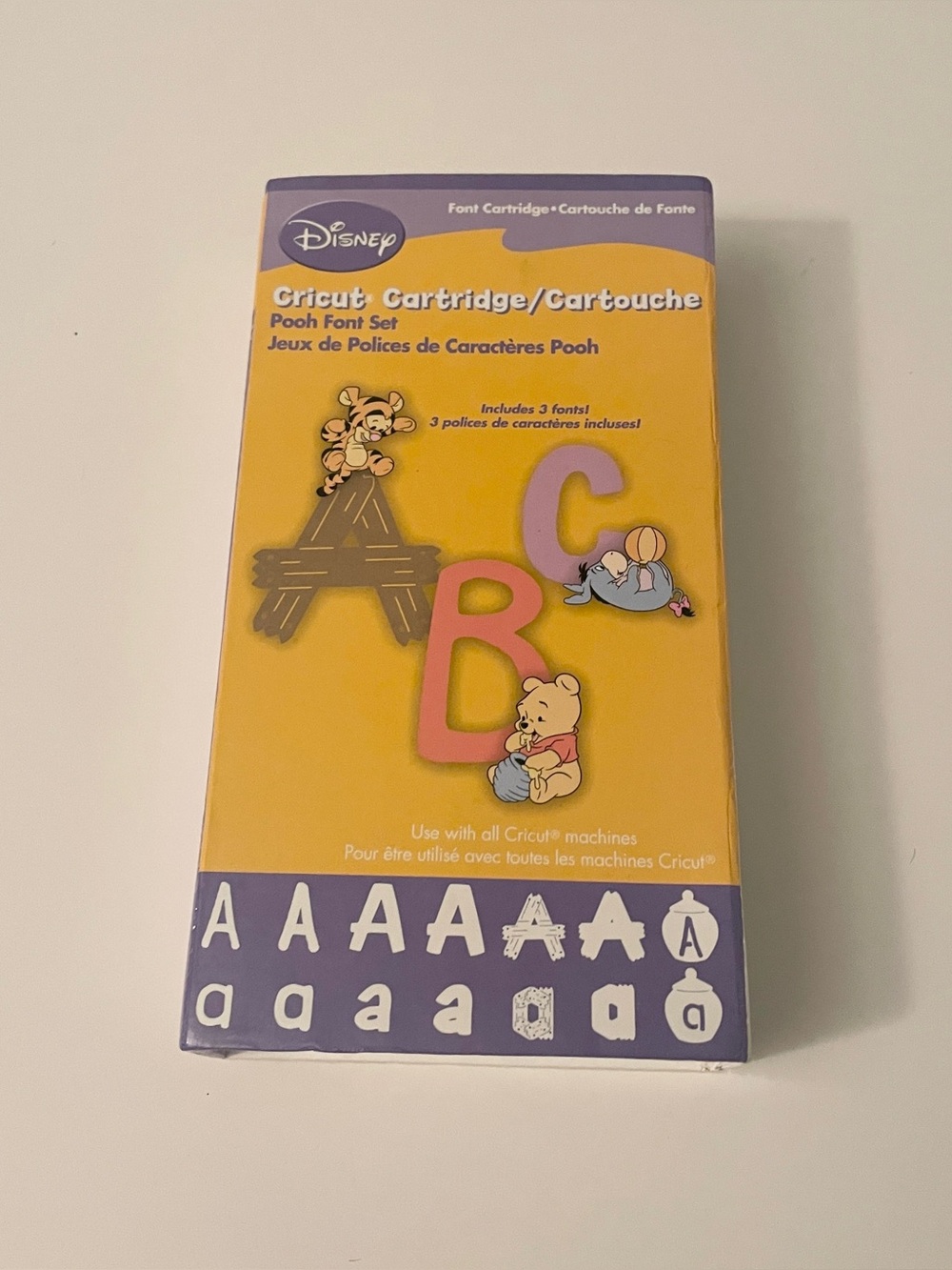 Disney Winnie the Pooh Cricut Font Set